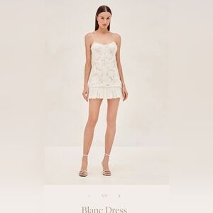 ALEXIS- White- Blanc Dress